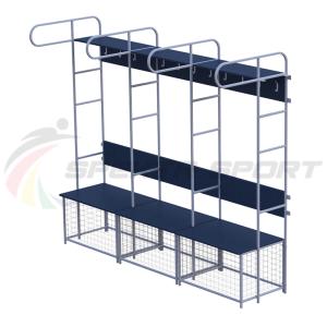 Купить Индивидуальное место хоккеиста ширина 580 мм. (3-х секционный) в Кировске 