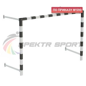 Купить Ворота мини-футбольные складные без сетки 2х3х0,5 м. (к-кт) в Кировске 